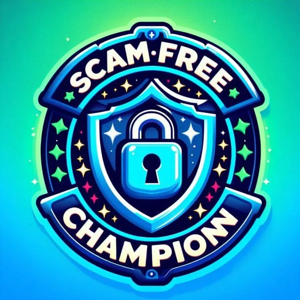 Staying Scam Free pledge badge